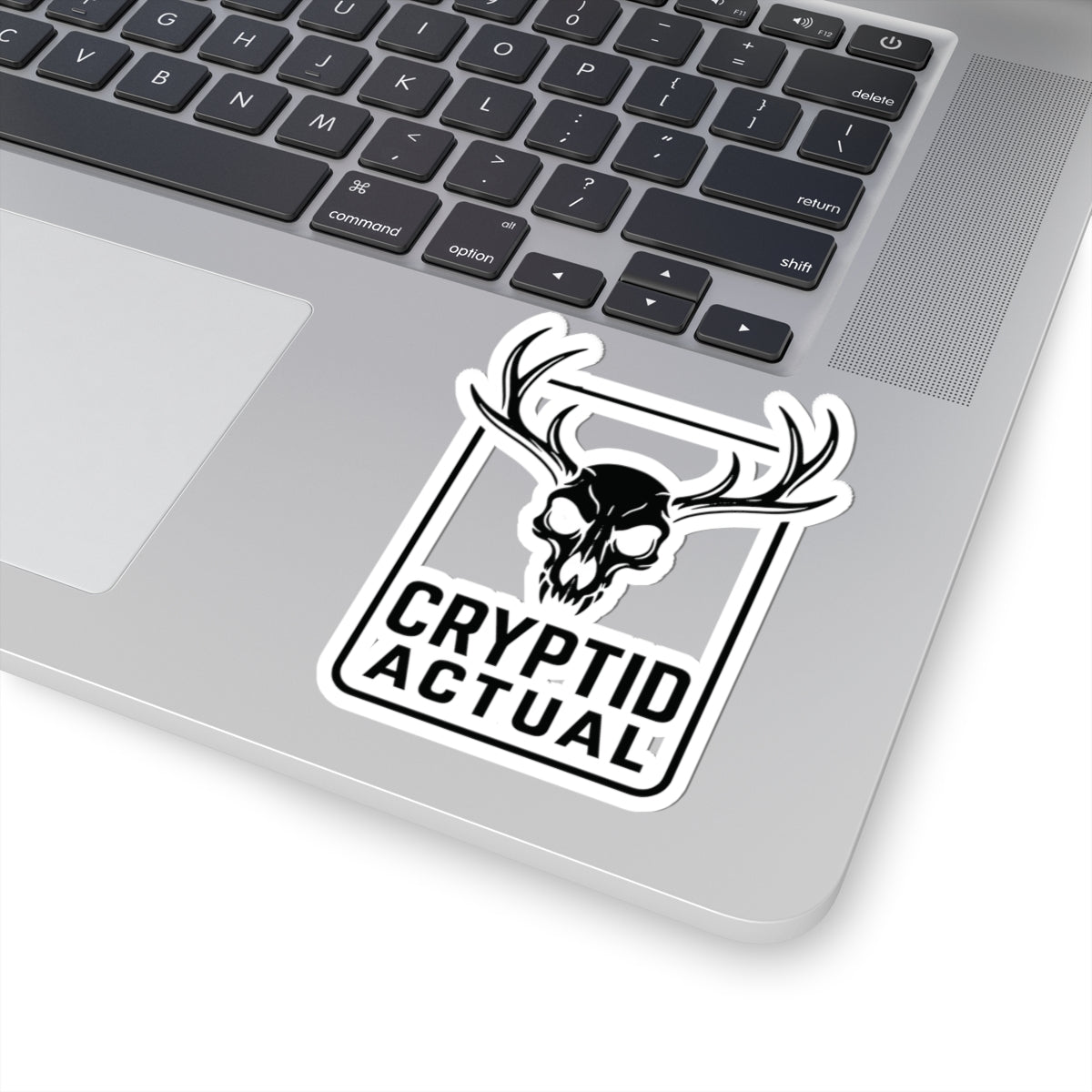 Cryptid Actual Logo Stickers (Black)